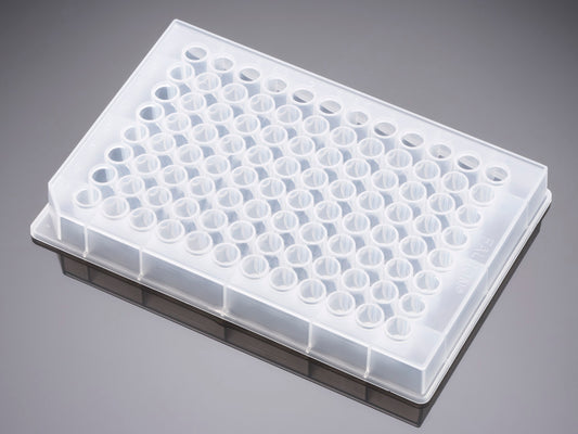 Falcon® 96 Well Clear Round Bottom Not Treated Library Storage Plate, Nonsterile, 25/Pack, 100/Case