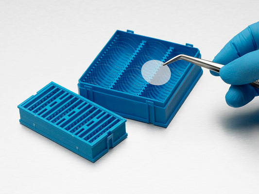 Corning® Biocoat™ Fibronectin 22mm Round #1 German Glass Coverslip, Bulk Packed, 60/Case