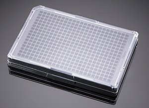 Corning® PureCoat⢠Amine 384 Well Black/Clear Plate, 5/Case