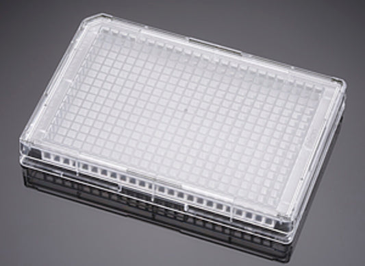 Corning® BioCoat™ Collagen I 384 Well Clear Flat Bottom TC-Treated Microplate with Lid, Sterile, 5/Pack, 50/Case