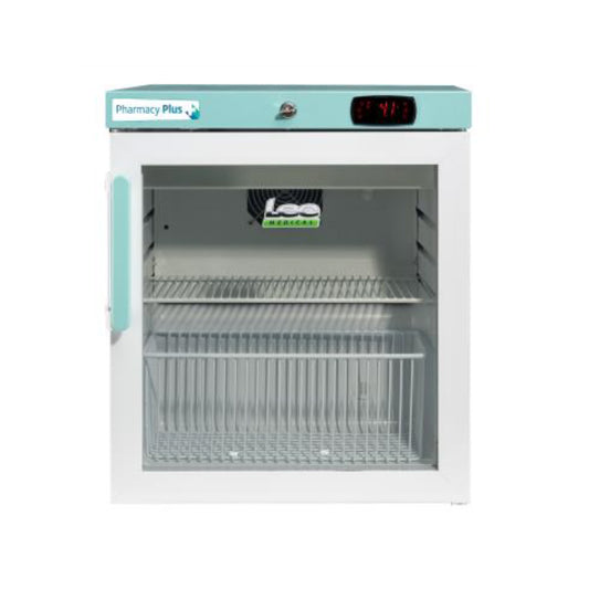 47L Pharmacy Plus Countertop Fridge with Glass Door, LEC Medical