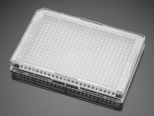 Corning® BioCoat™ Poly-D-Lysine 384 Well Clear Flat Bottom TC-Treated Microplate, with Lid, Nonsterile, 5/Case