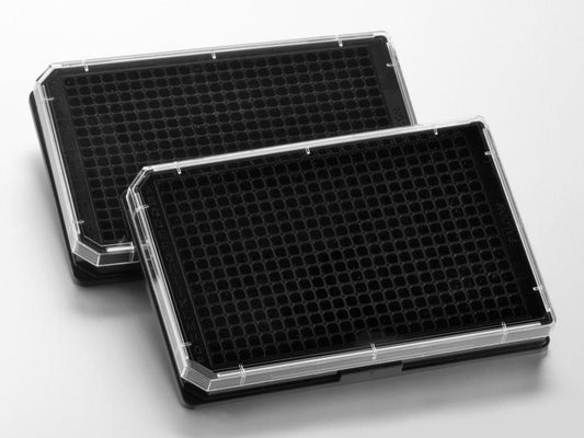 Corning® PureCoat™ Amine 384 Well Black/Clear Plate, 5/Pack, 50/Case