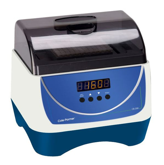 CB-200D Block Chiller/Heater, 4 to 37°C, requires 2 blocks, Cole Parmer