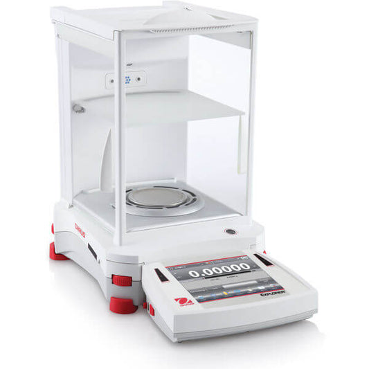 Explorer Semi-Micro Balance, internal calibration, 120g;220g, 0.01mg; 0.1mg, 80mm, Ohaus
