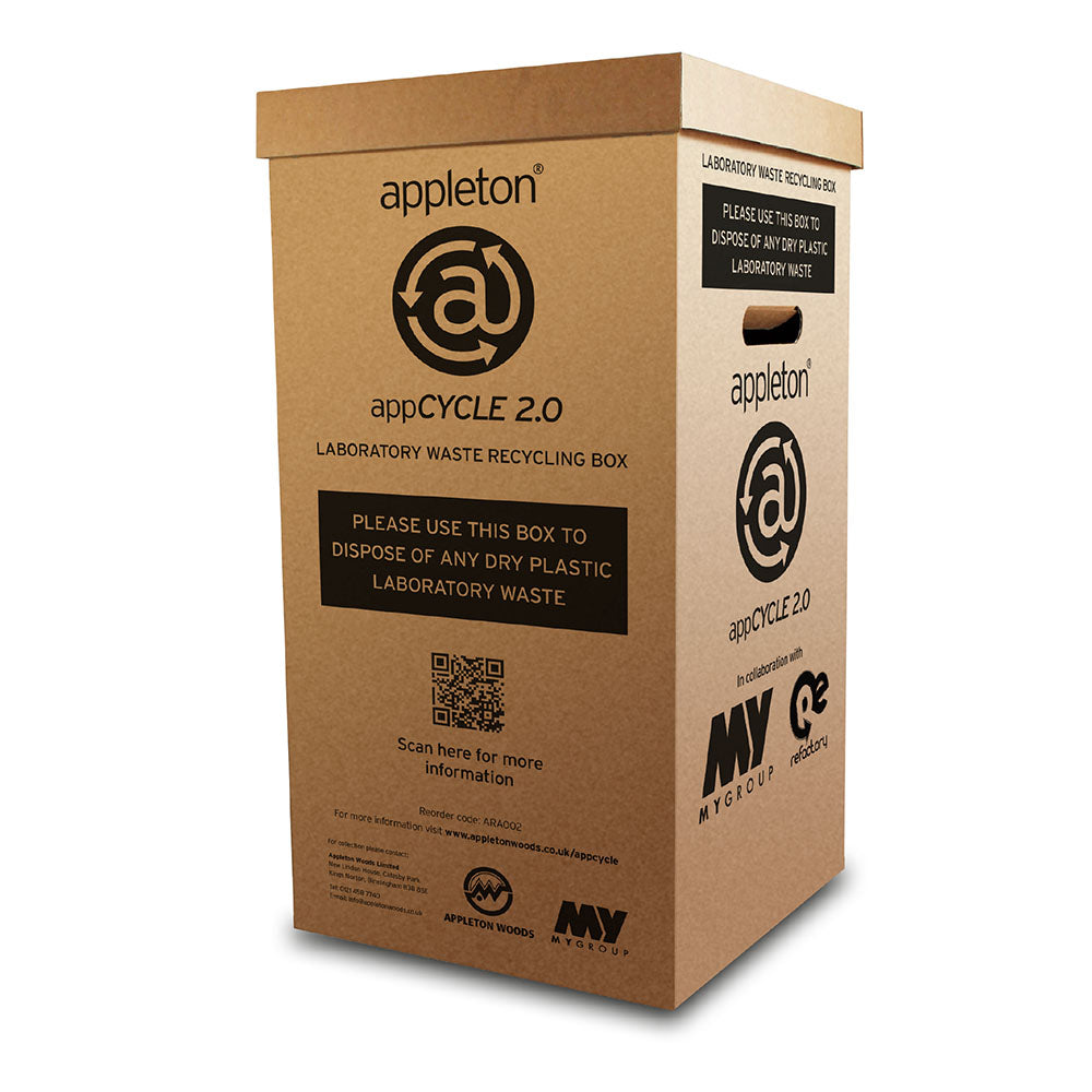 AppCYCLE 2.0 Laboratory Waste Recycling Box – Appleton Woods | UK