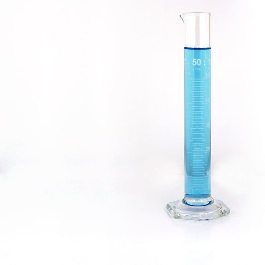 Borosilicate glass measuring cylinder, Simax