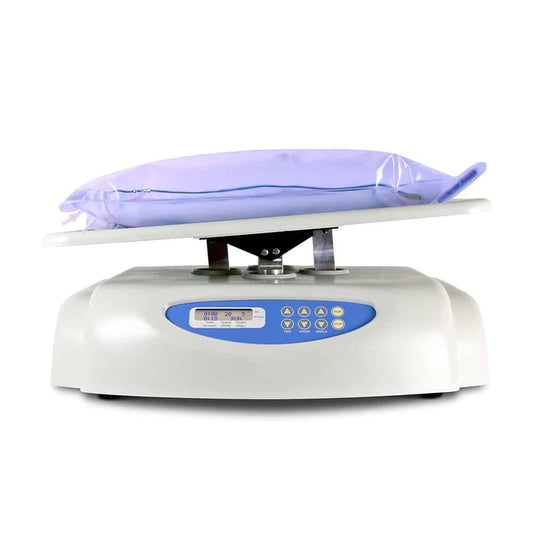 Platform rocker, adjustable 10° tilt, 1 to 99 rpm, 5kg load, large flat platform with non-slip mat included