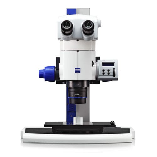fluorescence stereomicroscope stereo discovery v8 with stand n zeiss