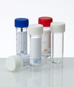 Polystyrene Sample Containers, Plastic Cap, Appleton