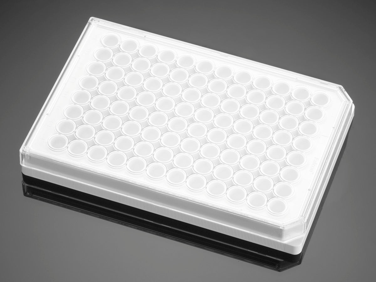 Falcon® 96 Well White Flat Bottom TC-Treated Microtest Assay Plat ...
