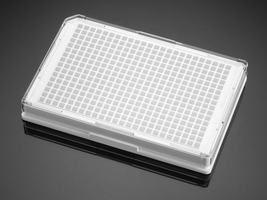 Corning® BioCoat™ Collagen I 384 Well White/Clear Flat Bottom TC-Treated Microplate, with Lid, Sterile, 5/Case