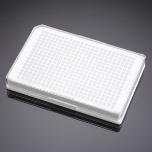 Corning® BioCoat™ Poly-D-Lysine 384 Well White Flat Bottom Microplate, with Lid, Nonsterile, 5/Pack, 50/Case