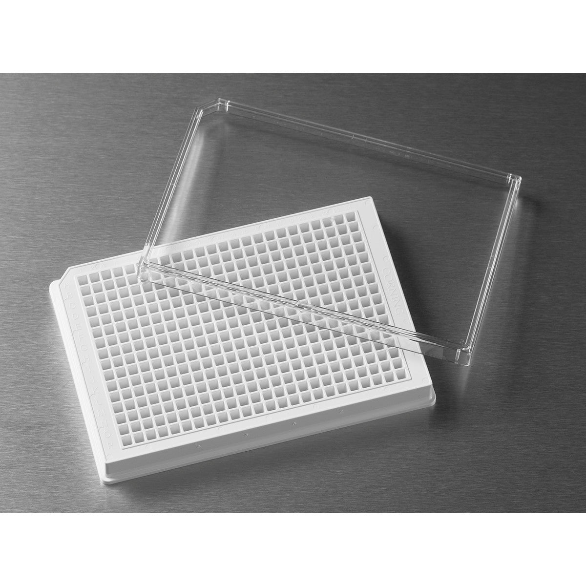 Microplate, 384 Well, PS, White, Flat Bottom, Square Well, TC-Treated ...
