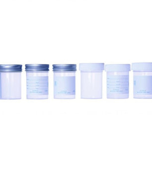 Polystyrene Sample Containers, Plastic Cap, Appleton