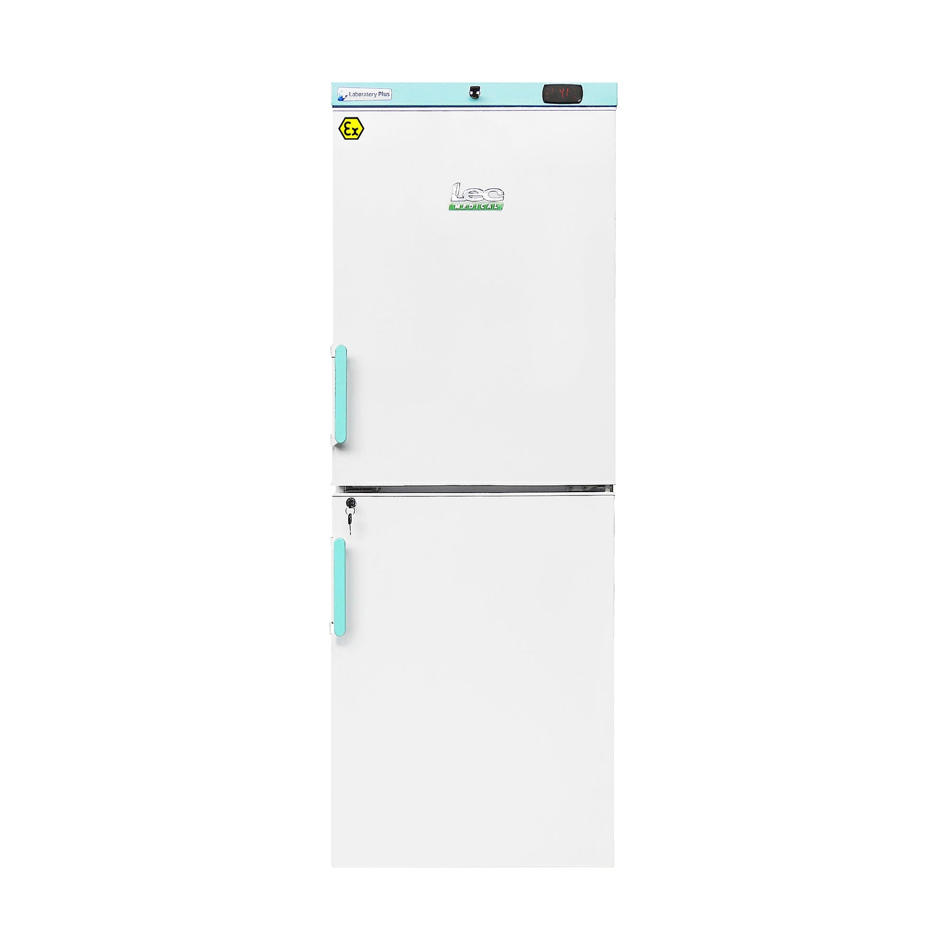 Laboratory Plus Upright Fridge-Freezer with Solid Door & Bluetooth, ATEX, LEC Medical