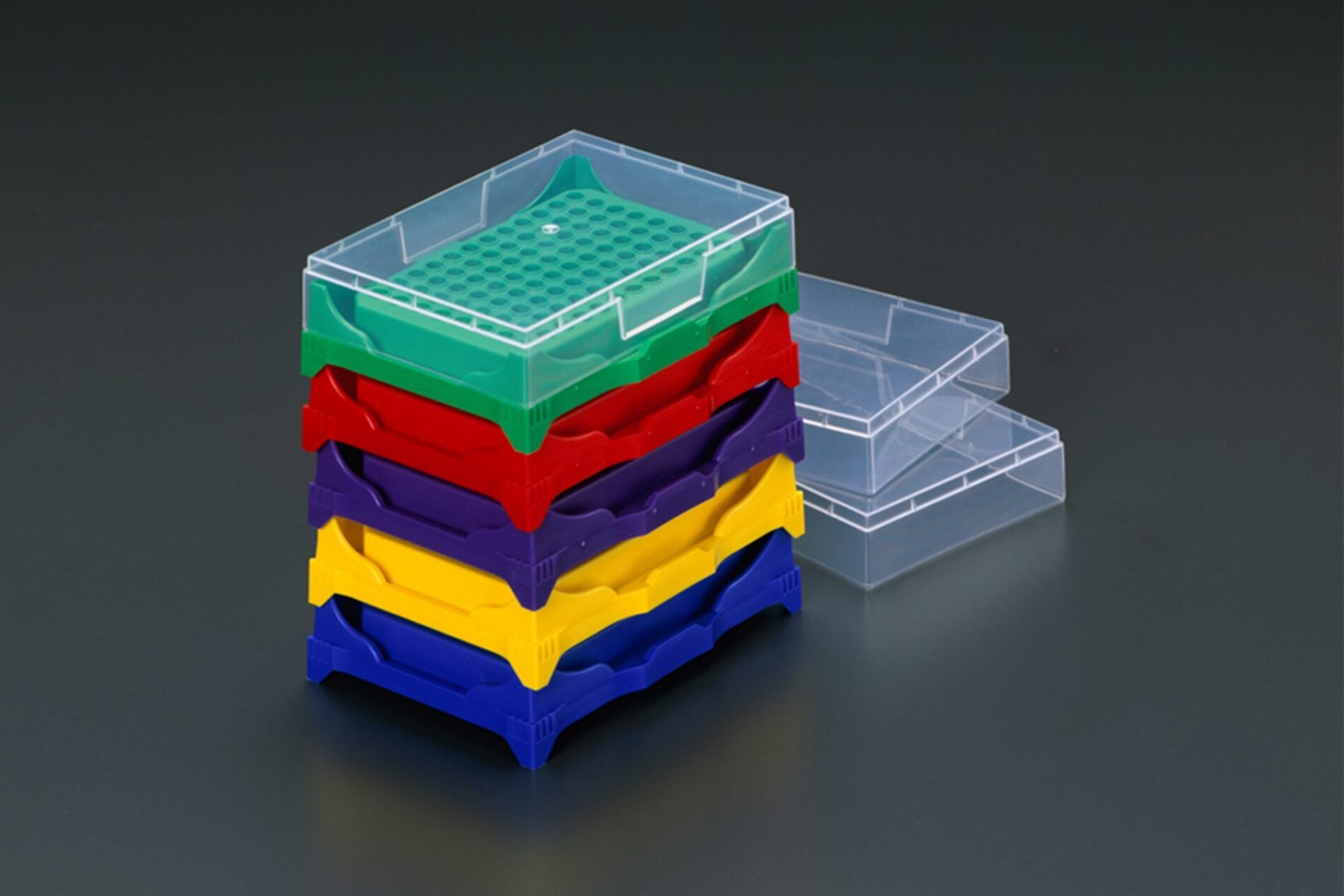 Stacking rack for PCR – Appleton Woods | UK Lab Supplies