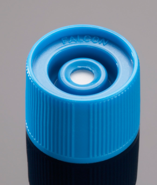 Vented Screw  Cap for Falcon® Flasks, Bulk, Nonsterile, 50/Case
