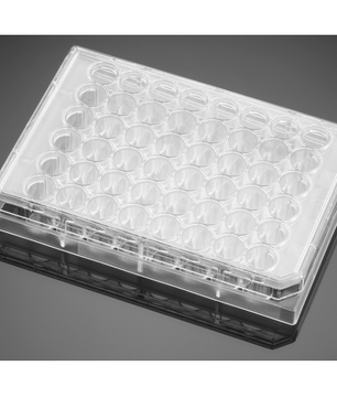 Falcon® Clear Flat Bottom TC-Treated Multiwell Cell Culture Plates, with Lid, Sterile