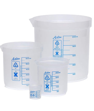 Polypropylene Beakers, Azlon