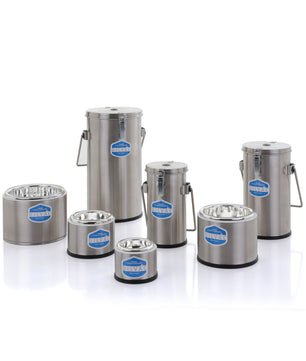 Dilvac® Stainless Steel Shallow-Form Dewar Flasks, Day-Impex