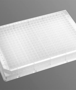 Microplate, Deep Well Diamond Plate, 384 Well, Polypropylene, 120 µL, Clear, Square Wells, Nonsterile, Bulk
