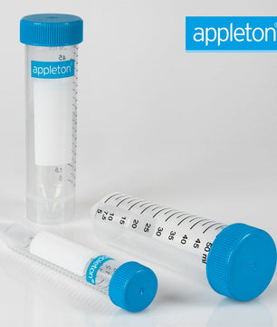 15ml & 50ml Sterile Polypropylene Centrifuge Tubes, Appleton