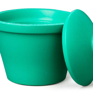 Ice bucket with lid, round, 2.5L