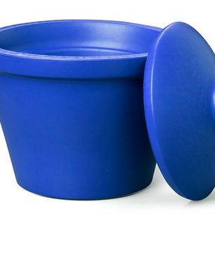 Ice bucket with lid, round, 2.5L