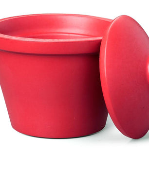 Ice bucket with lid, round, 2.5L