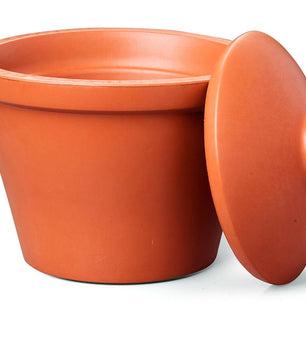 Ice bucket with lid, round, 2.5L