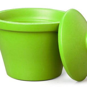 Ice bucket with lid, round, 2.5L