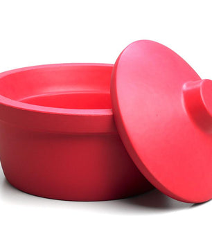 Ice bucket with lid, round, 2.5L