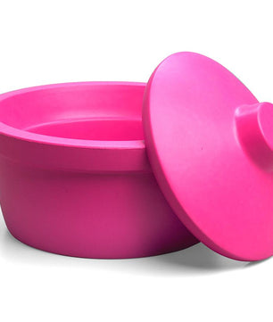 Ice bucket with lid, round, 2.5L