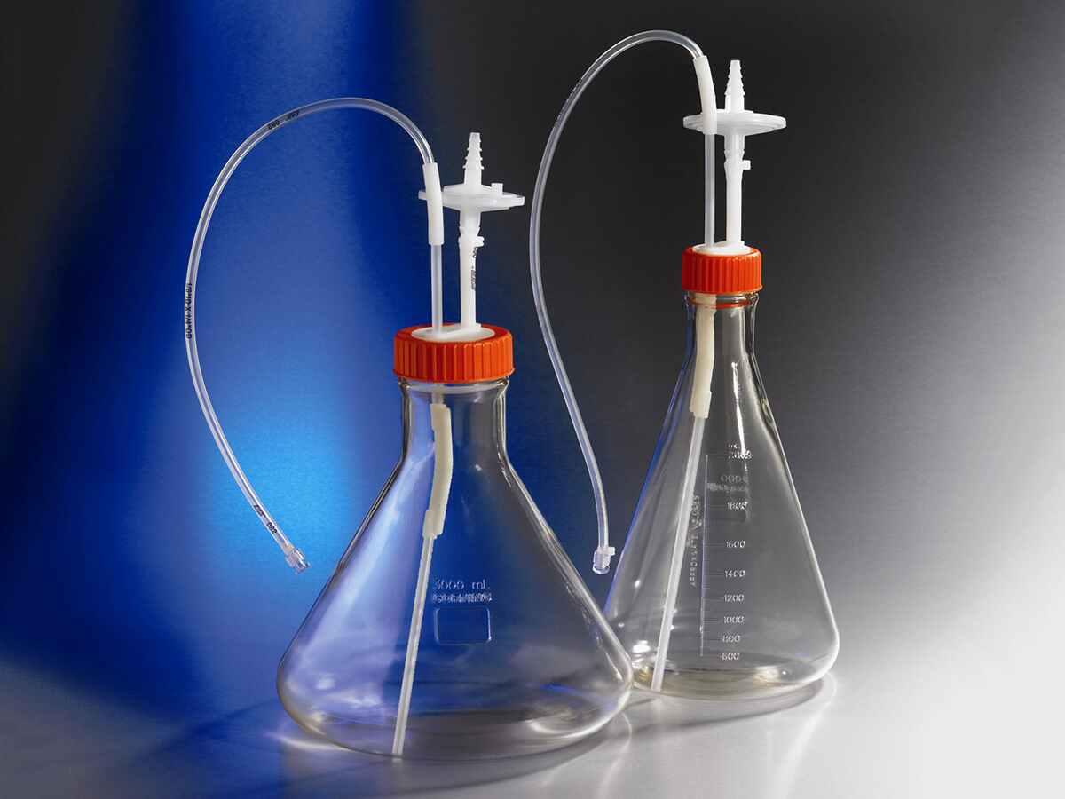 Corning® Erlenmeyer Flask, 250mL, Plain, With Aseptic Connector, Steri ...
