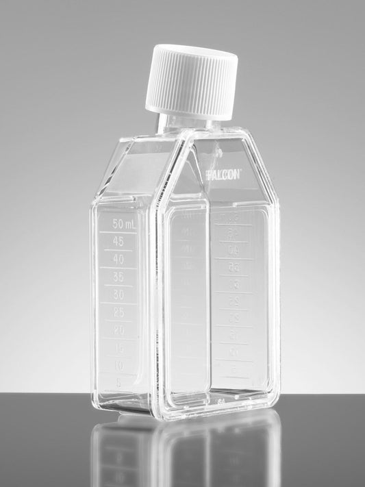 Corning® BioCoat™ Collagen I 25cm² Rectangular Canted Neck Cell Culture Flask with Vented  Cap