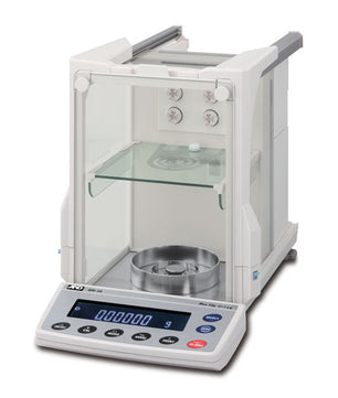 BM Range, micro-analytical balance, deioniser and internal calibration, A&D