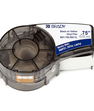 BMP21 Labels, Permanent Polyester Tape, Brady