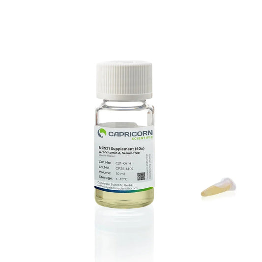 NCS21 Supplement (50x) w/o Vitamin A, Serum-free, 10 ml, Capricorn