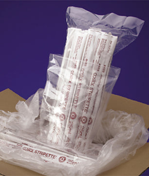 1ml - 50ml Stripettes, clean room pack, ind. wrapped, paper peel, triple bagged, Corning