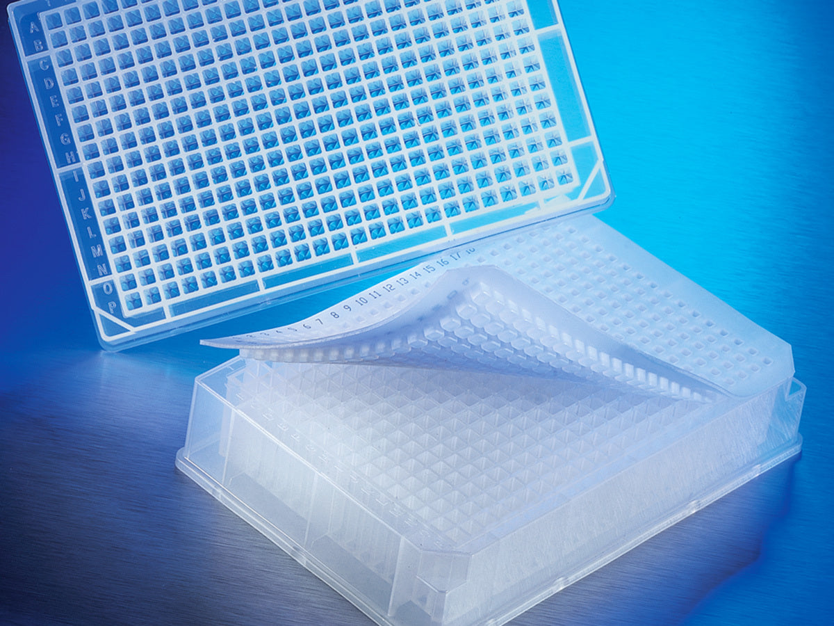 Library 384 Well 384 well Clear V-Bottom Polypropylene Not Treated Deep Well Plate, Squ ...