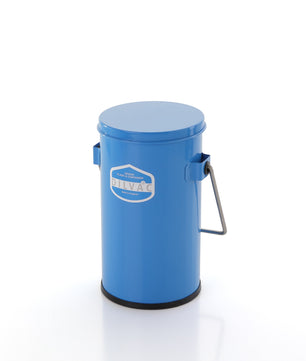 Dilvac® Wide Mouth Enamelled Steel Dewar Flasks with lid and handle, Day-Impex