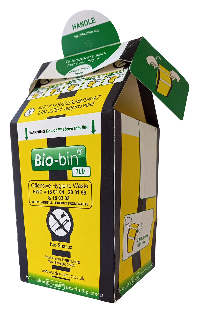 Bio-bin® Waste Container, Econix – Appleton Woods | UK Lab Supplies