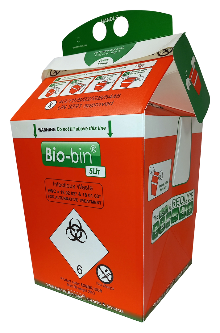 Bio-bin® Waste Container, Econix – Appleton Woods | UK Lab Supplies