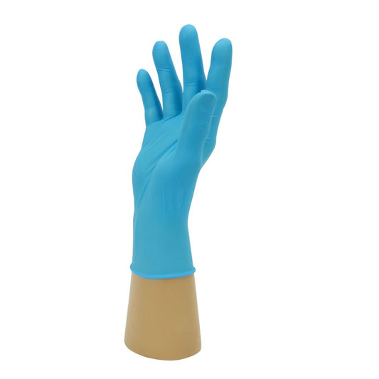 Disposable Nitrile Gloves, Blue, Bodyguards