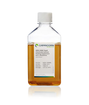 HEK|ONE, chemically defined medium for stable Expression, Capricorn Scientific