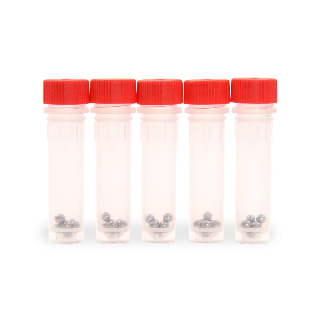 Genie™ Lysis Tube, 100 x 2mL, 3mm Stainless Steel Beads, Ohaus