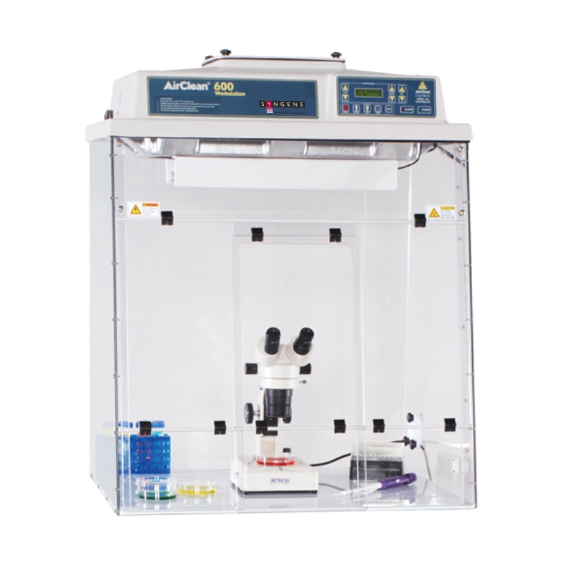 Syngene AirClean ISO 5 downflow microscope enclosure – representative model