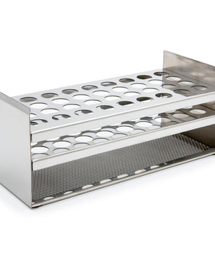 Test tube racks stainless steel for SAP, JBN, JBA and SBB baths
