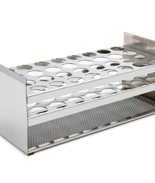Test tube racks stainless steel for SAP, JBN, JBA and SBB baths